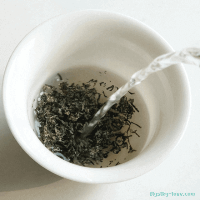 해독작용이 뛰어난 쑥차