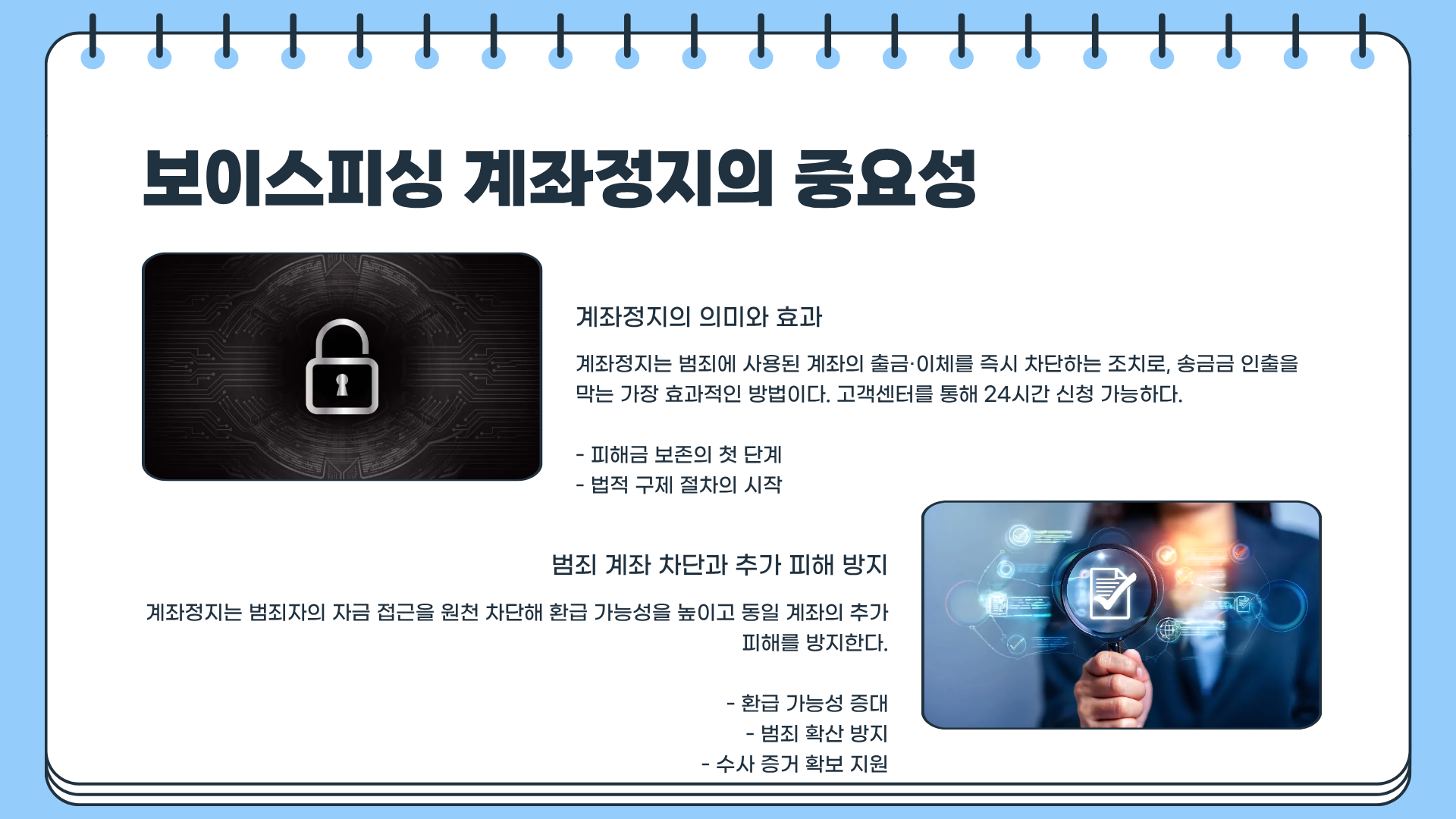보이스피싱 피해금액환급 가능하다? 보이스피싱 구제방법 | 보이스피싱 계좌정지 완벽 분석