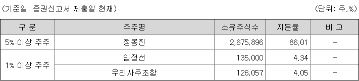 케이엔에스 지분구조