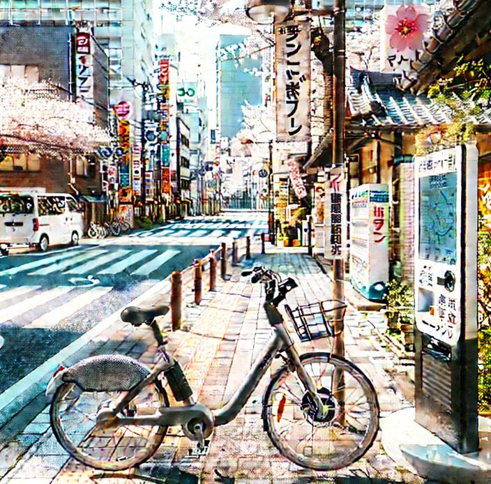 공유 자전거 이미지