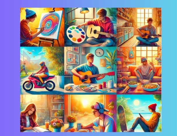 z세대의 다양한 취미