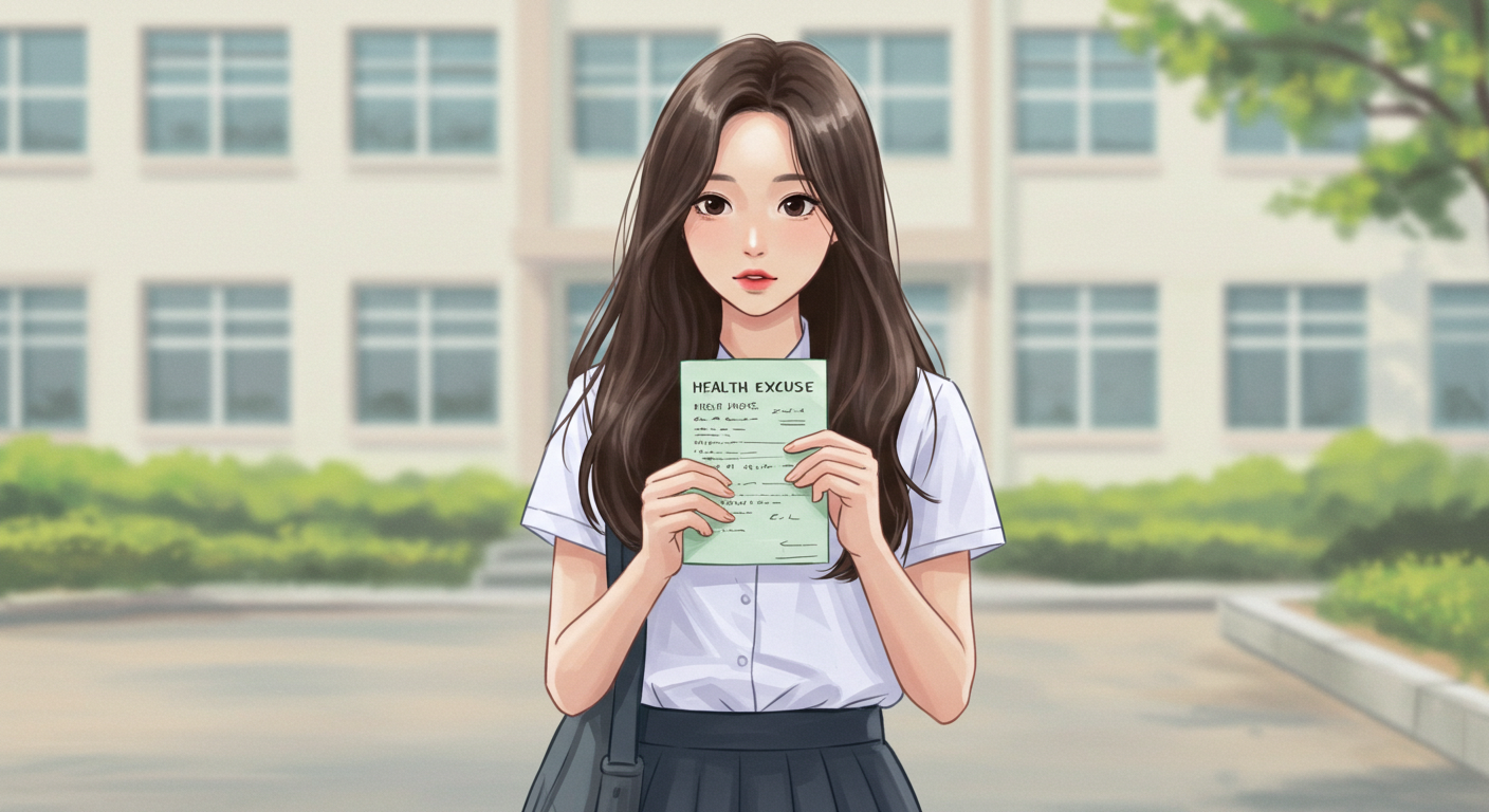 진단서, 학생생활기록부