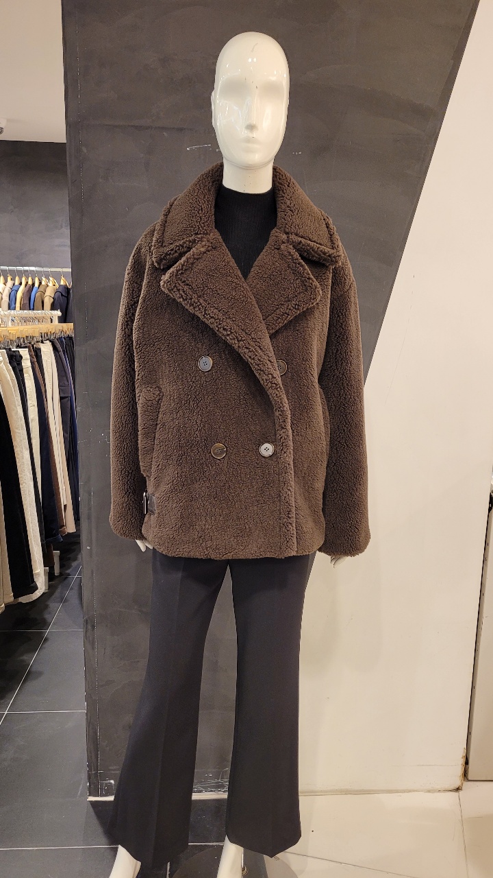 보브 VOV 페이크 퍼 더블 무스탕 7121475502