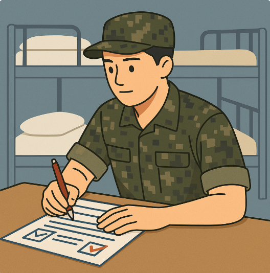 장병내일준비 적금가입자격 확인서 발급 가이드