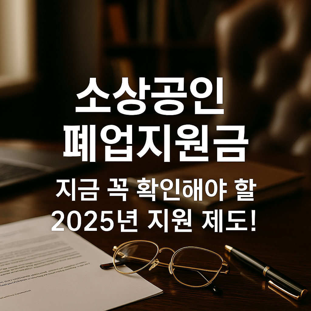소상공인 폐업지원금 조건 및 점포철거비 최대 400만원 받는 꿀팁