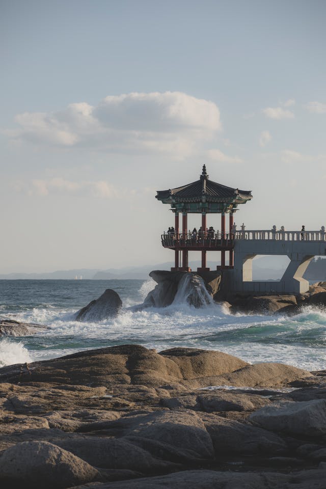 강릉 바다 사진