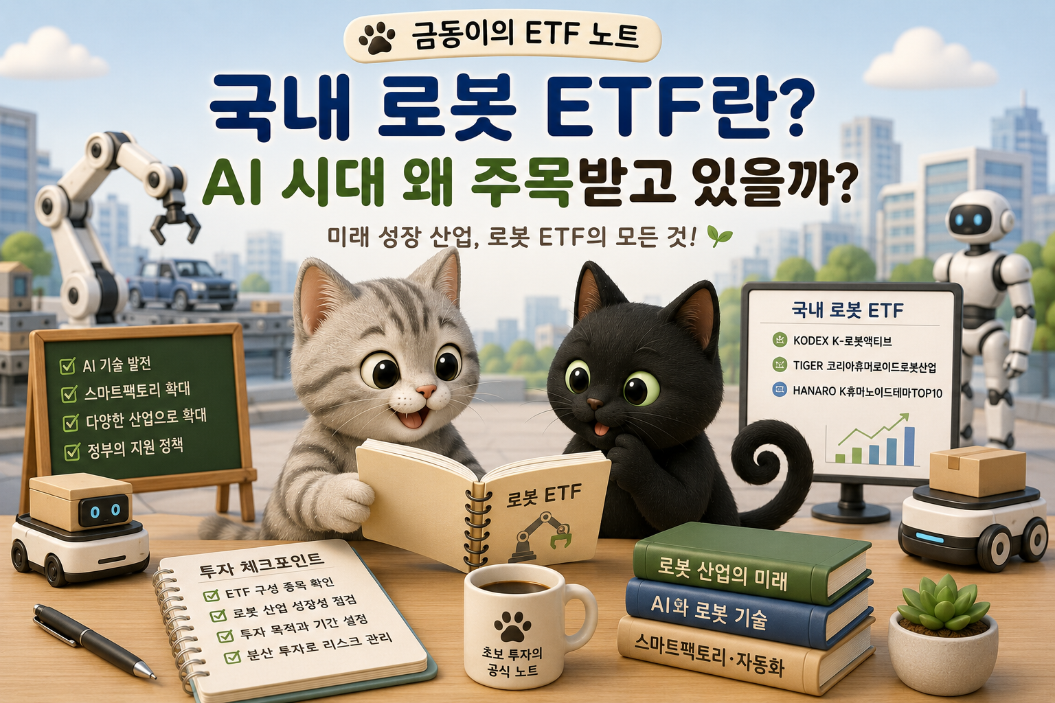 국내 주식ETF 로봇 관련 내용