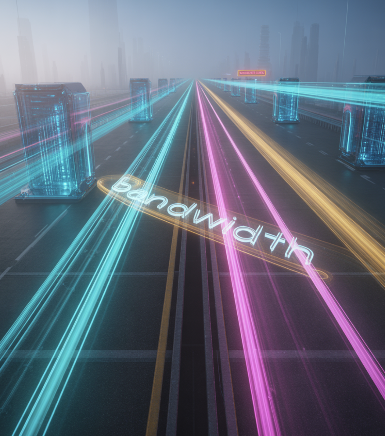 고속도로가 2배로 넓어졌다, '채널 대역폭'