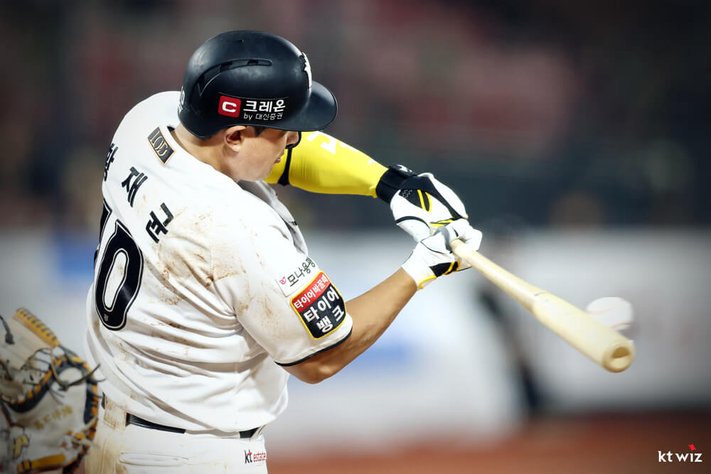 황재균 선수 경기 모습