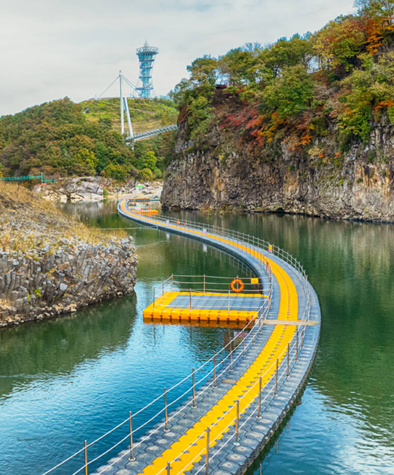 철원 물윗길 횃불전망대