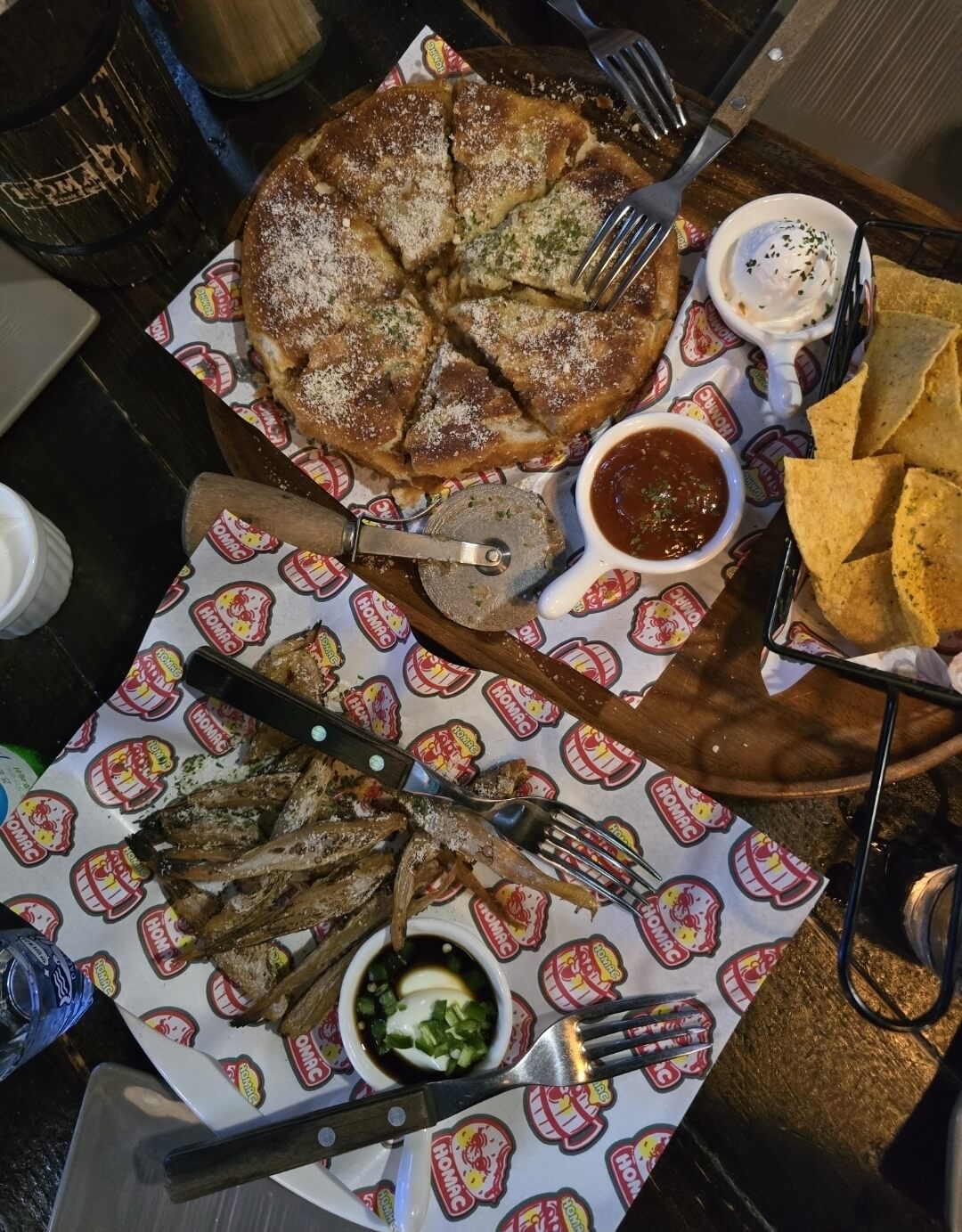 호떡 과 안주들