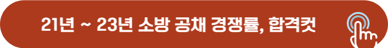 2021년 ~ 2023년 소방공무원 공채 모집인원, 경쟁률, 합격선