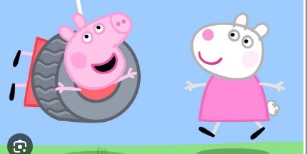 애니메이션 페파피그의 한 장면