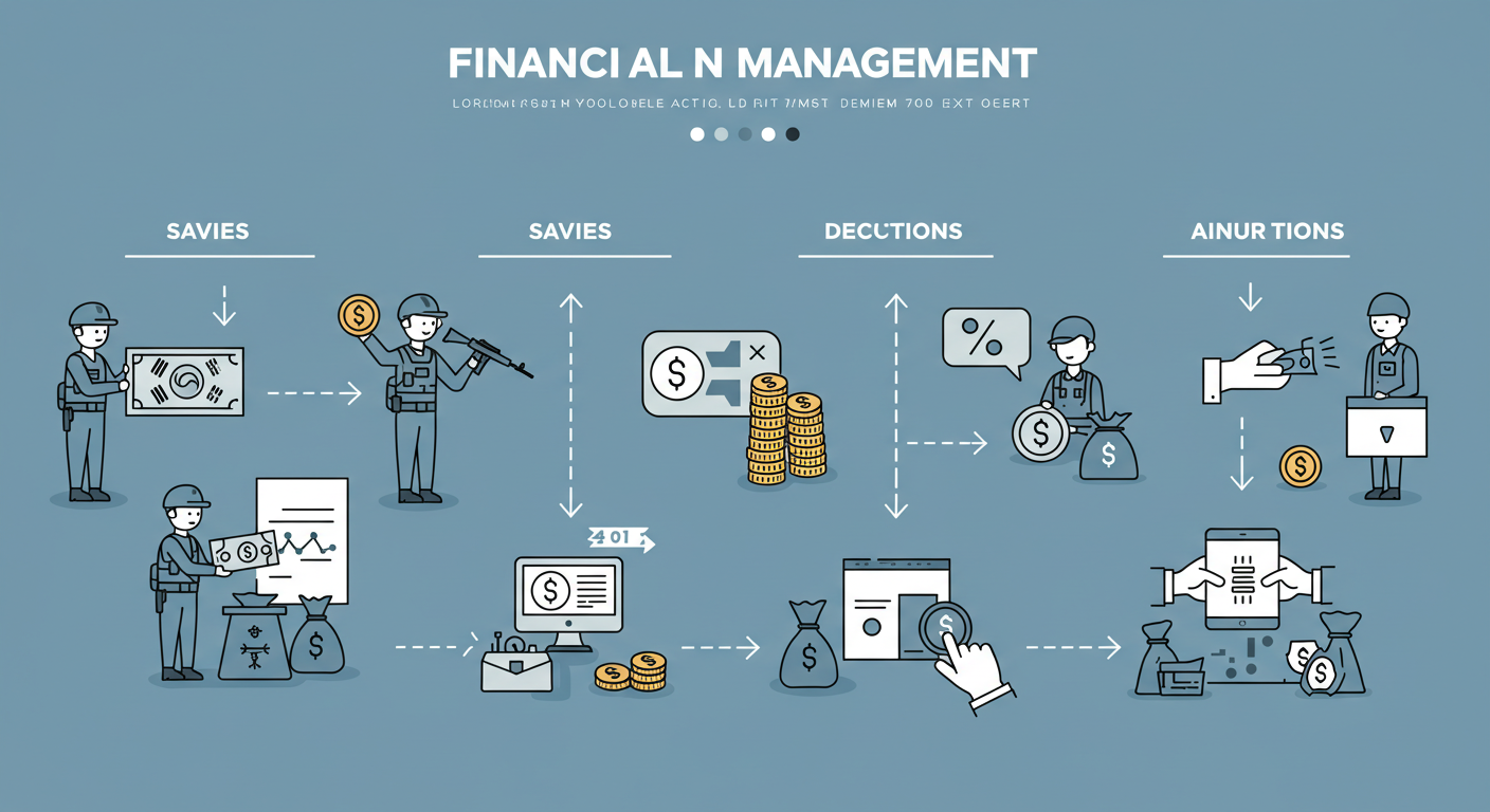 급여 명세서&amp;#44; 공제 내역&amp;#44; 세금 공제