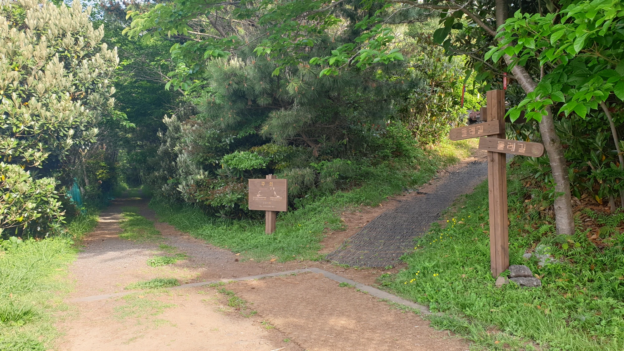 지미봉 입구