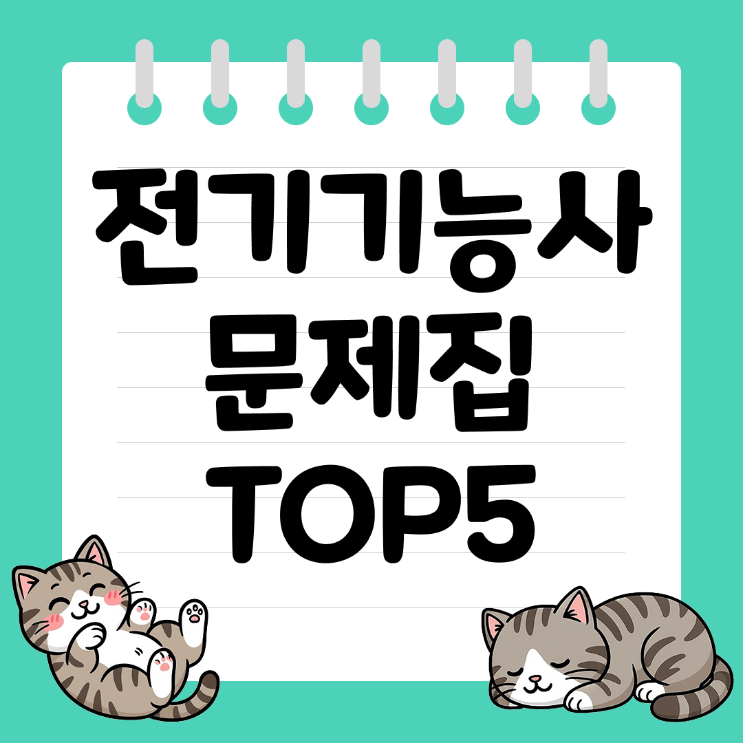 기초부터 다지기 좋은 전기기능사 문제집 추천 순위 TOP5