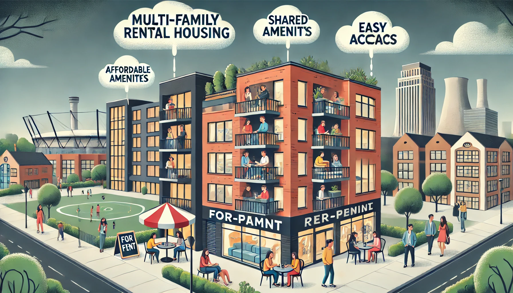 다가구 주택, 대학가 임대 전략