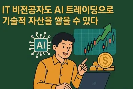 IT 비전공자도 AI 트레이딩으로 기술적 자산을 쌓을 수 있다