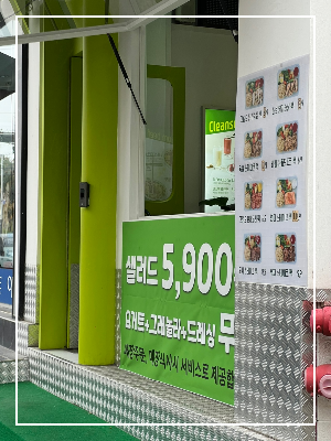 샐러드뱃살도둑