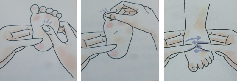 딸꾹질을 멈추게 하는-아기마사지-사진