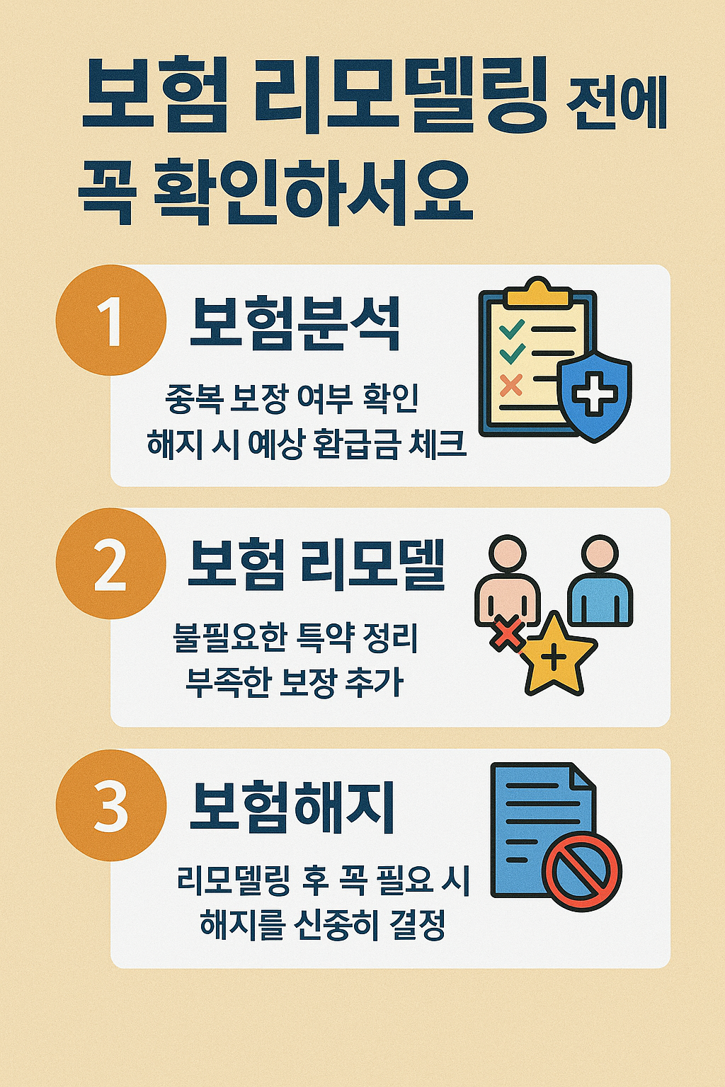 보험 해지 전 반드시 확인해야 할 점