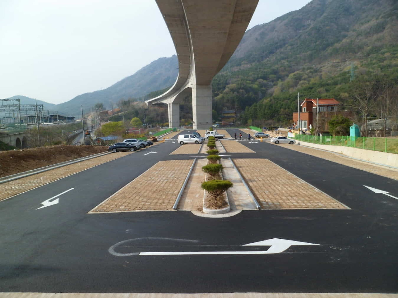 창원중앙역 주변 공영주차장 