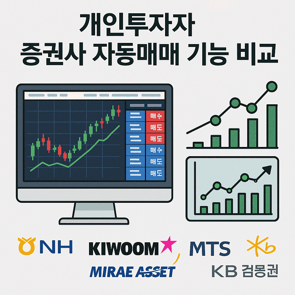 개인투자자 증권사 자동매매 기능 비교