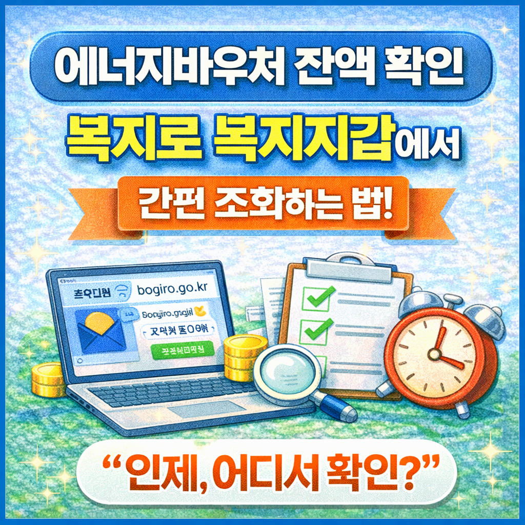 에너지바우처 잔액 확인 서비스