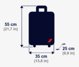 에어프랑스 기내용 캐리어 사이즈
