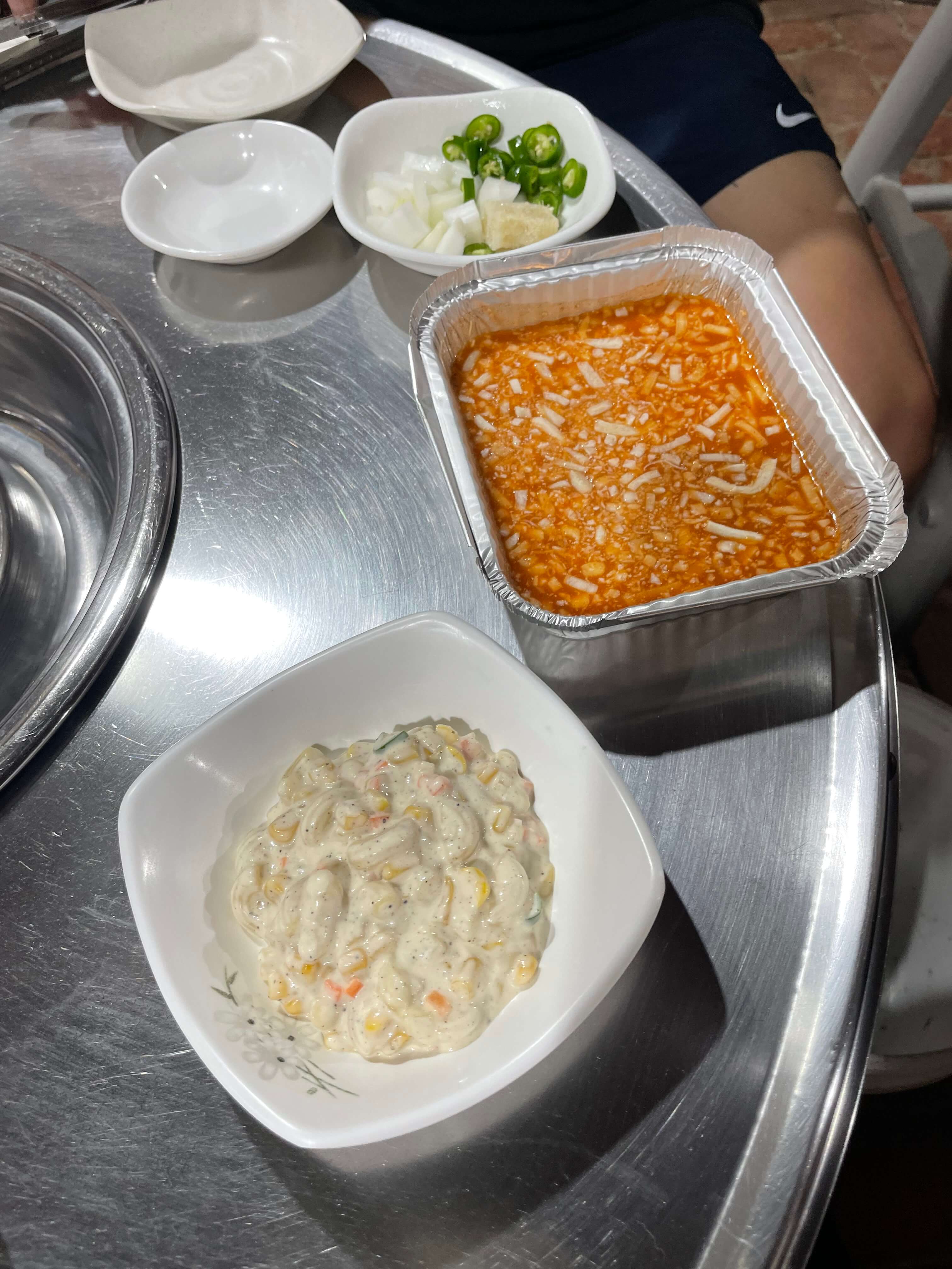 태안 청포대 조개구이