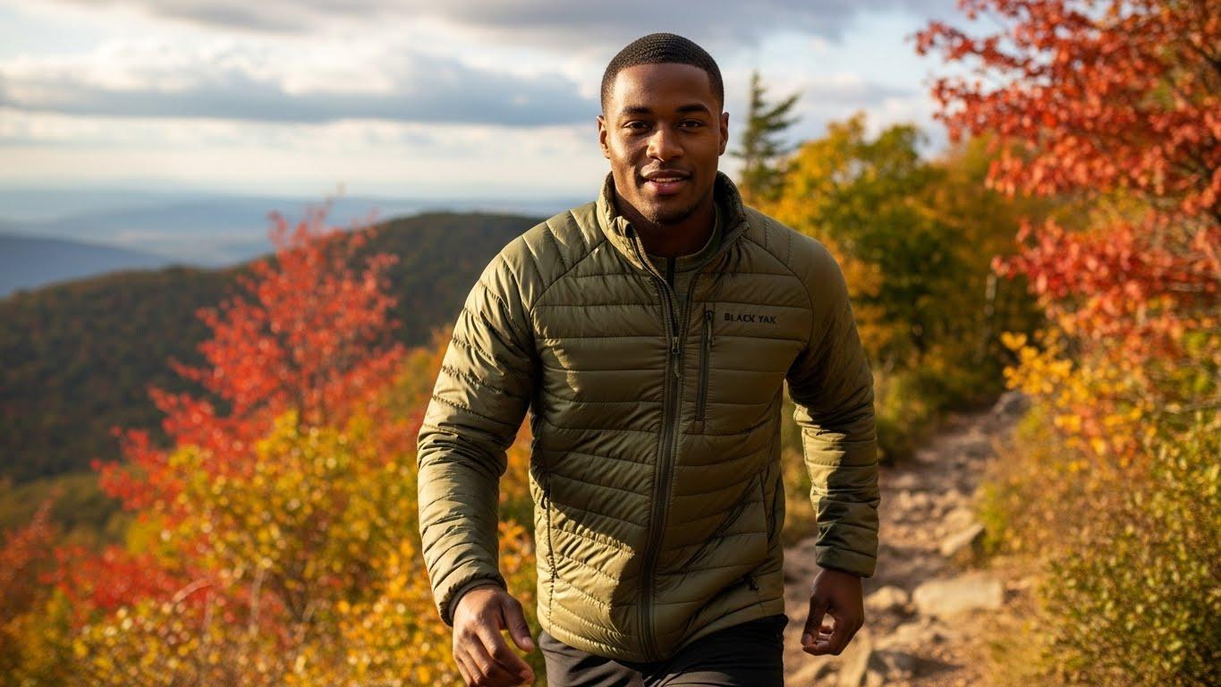 블랙야크 경량패딩 남성