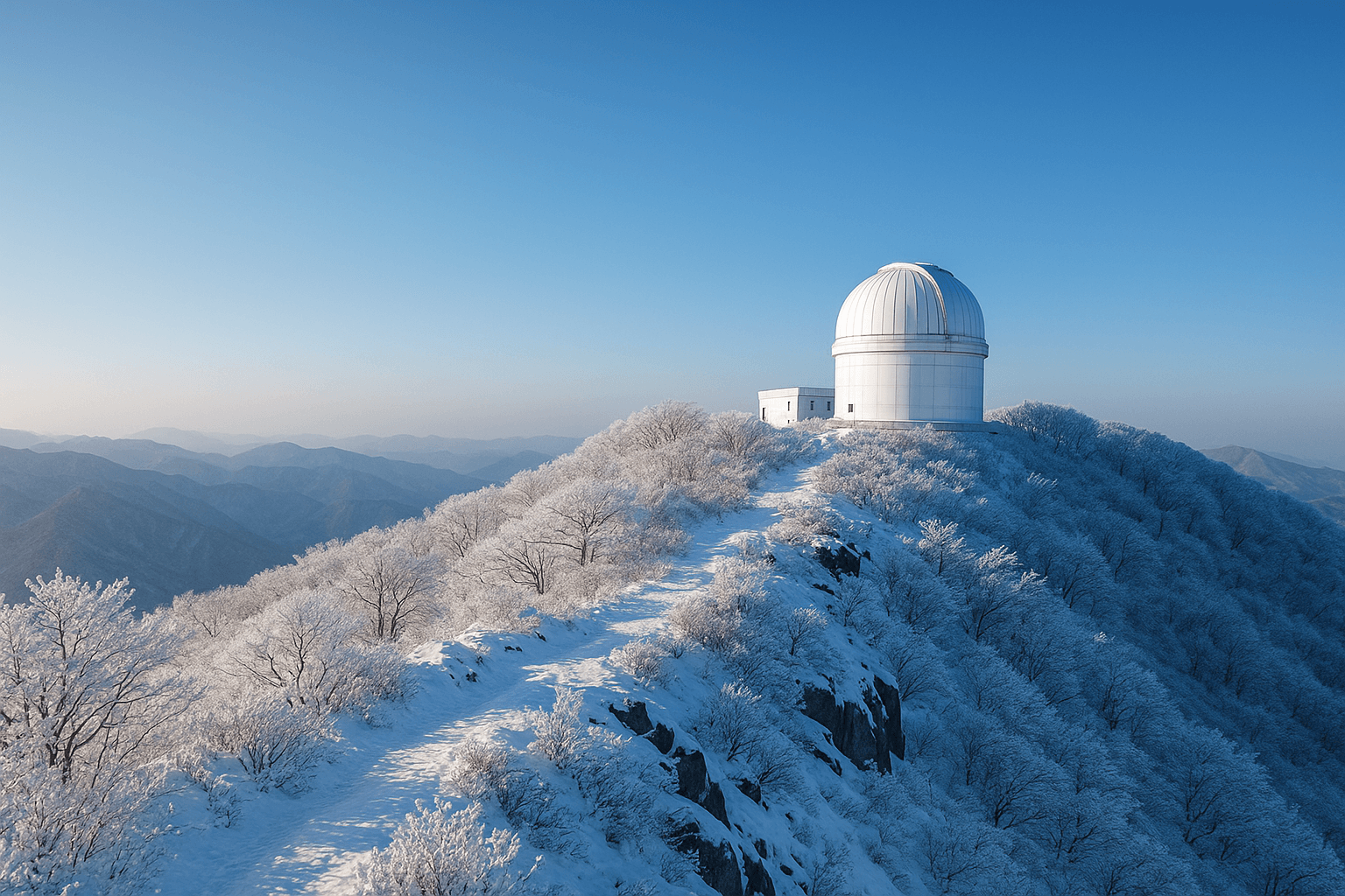 12월 영천 보현산 천문대 겨울 여행에서 만나는 별빛과 설경의 장엄한 조화