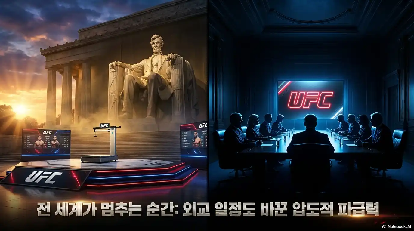 UFC 프리덤 250 링컨 기념관 계체량 현장과 외교 일정 변경 파급력