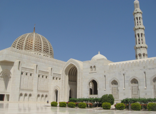 오만 무스카트 사원 사진