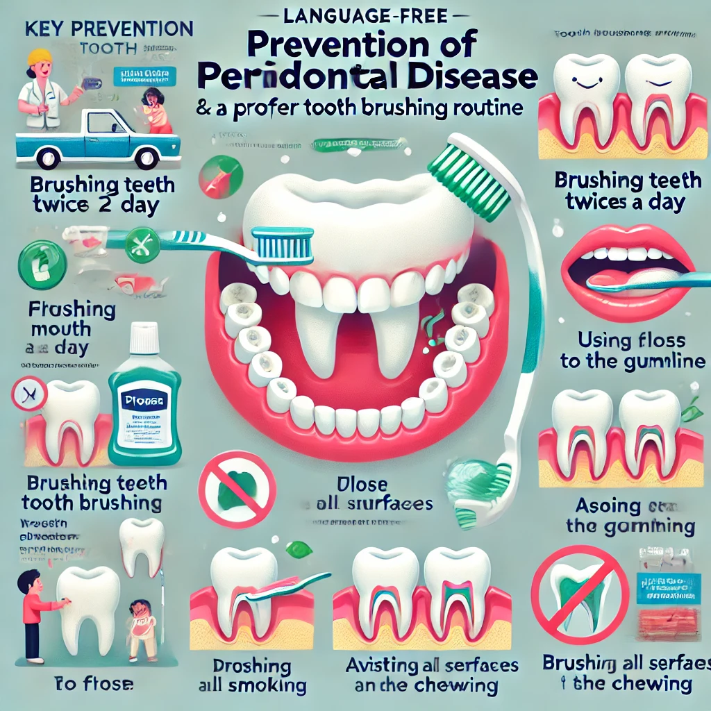 치주질환 예방법과 양치 루틴