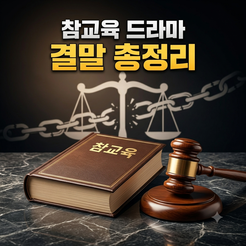 참교육 드라마 결말 총정리 원작 웹툰과 같을까?