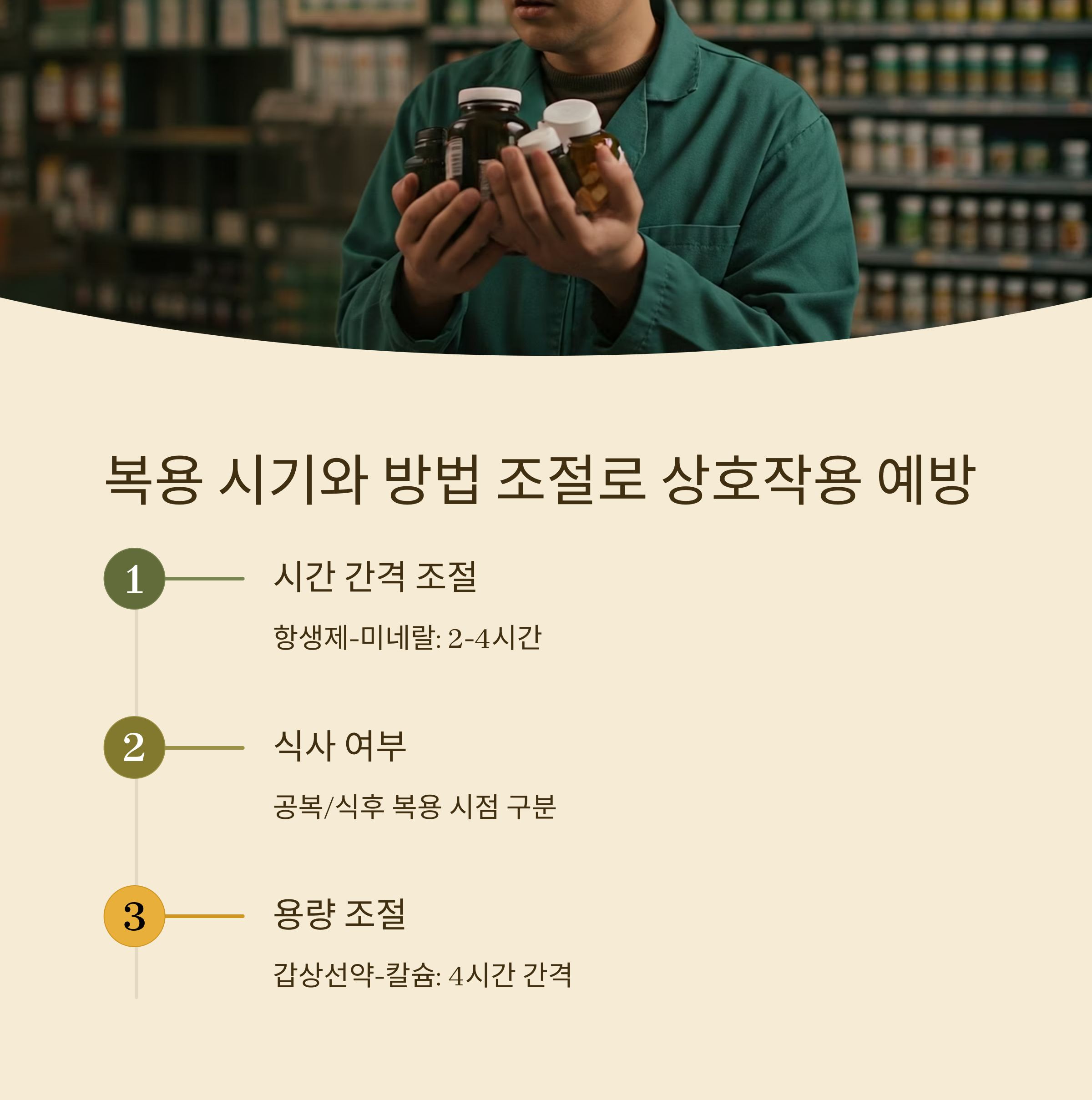 암환자 영양제 복용 시기 방법