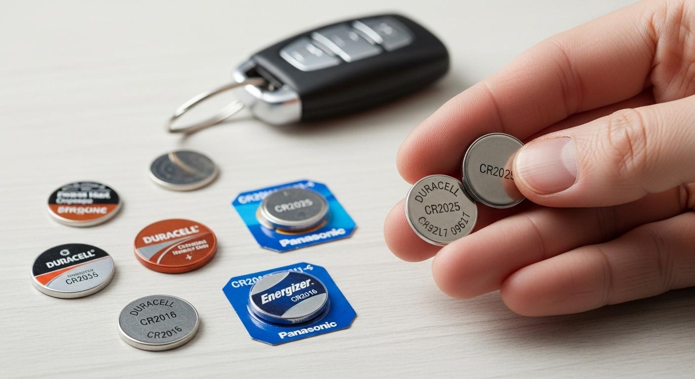 자동차 스마트키 배터리 종류