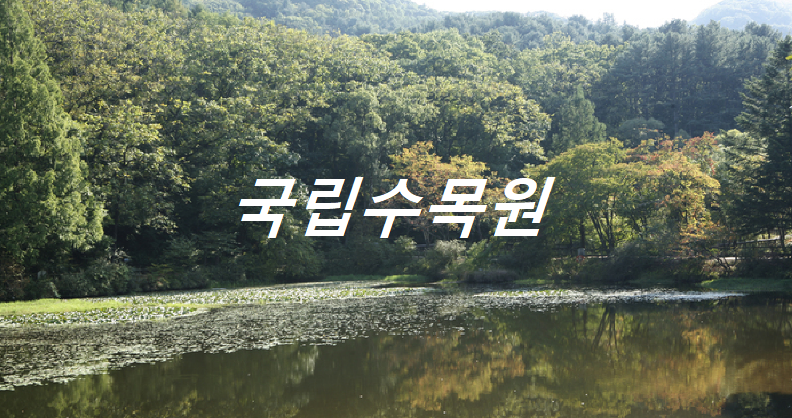 국립수목원 대표사진