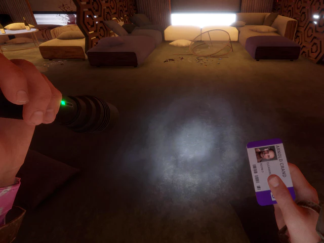 게스트 키카드의 모습.