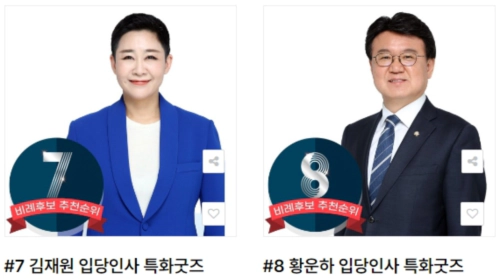 국회입성 비례대표자