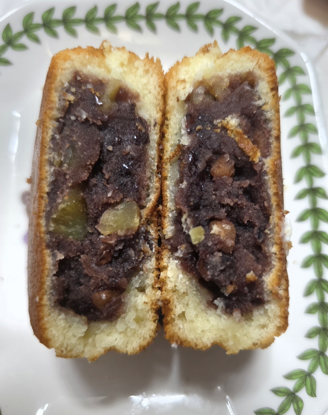 이성당 단팥도리 단면