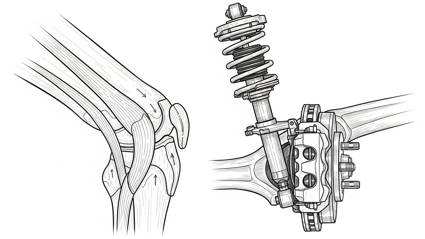 계단 내려갈 때 무릎이 시큰거리는 진짜 이유