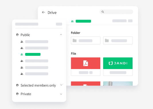협업툴 잔디 기능 - 기업 정보 자산화에 대한 설명 안내
