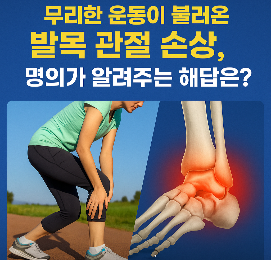 명의 발목 관절