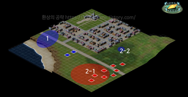 시나리오 14B 지도 이미지