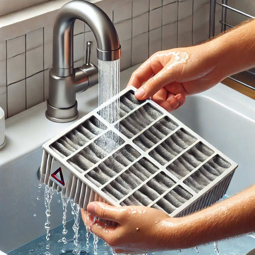 에어컨 필터 청소