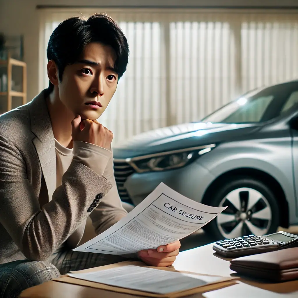 자동차 압류 방법과 해제 절차
