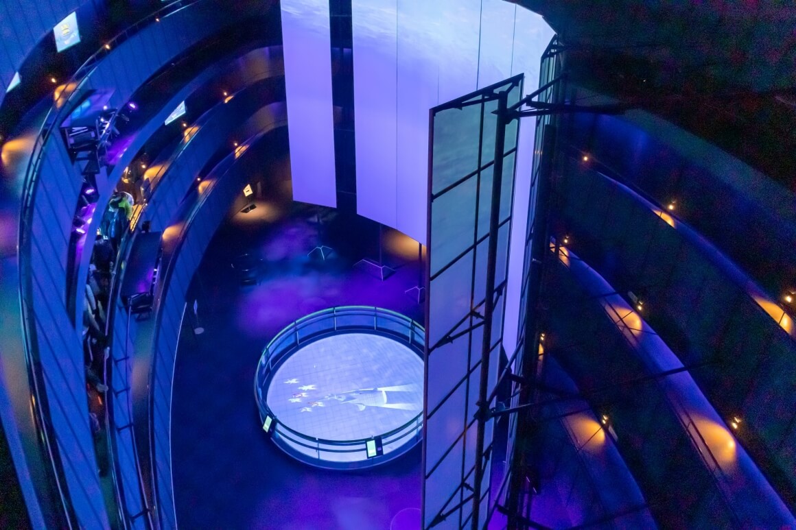 해협아트리움의 영상장치