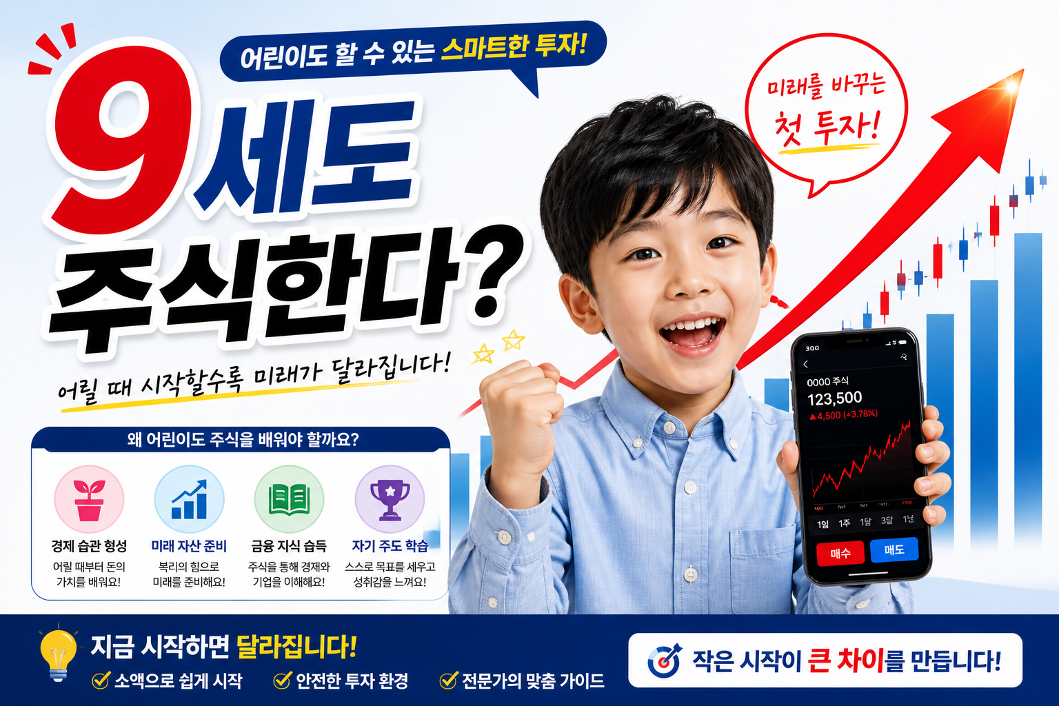 어린이 주식계좌 관련 이미지